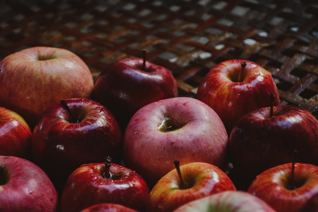 Foto volledige opname van appels