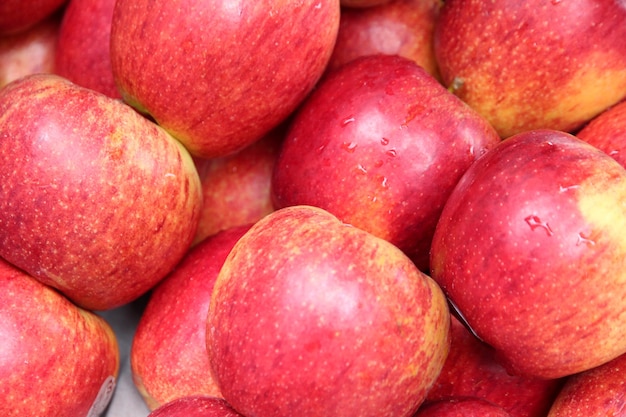 Volledige opname van appels