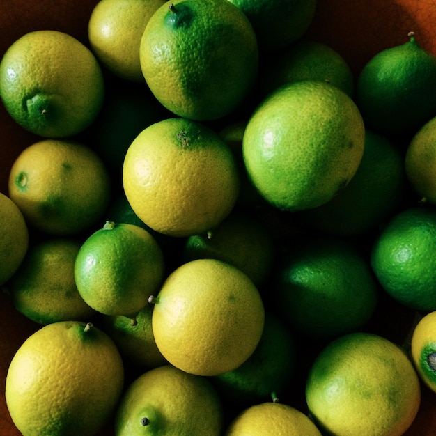 Volledige opname van citroenen voor verkoop in de markt