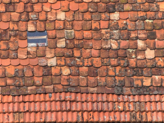 Foto volledige opname van de bakstenen muur