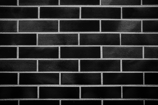 Volledige opname van de bakstenen muur