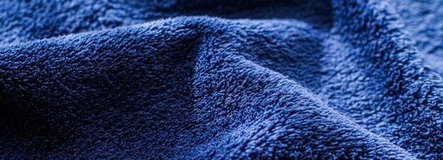 Volledige opname van de blauwe deken