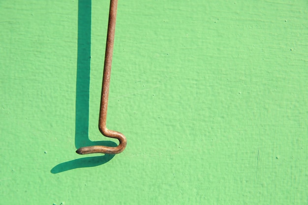 Foto volledige opname van de groene muur