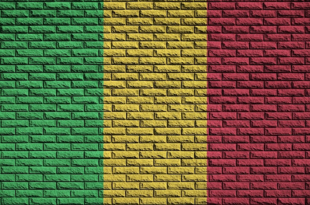 Volledige opname van de muur