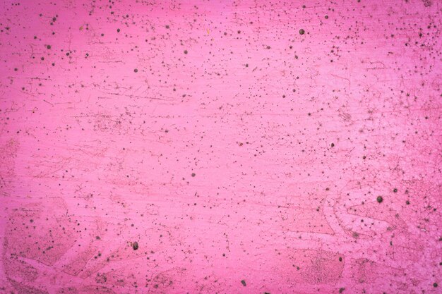 Volledige opname van de roze muur.