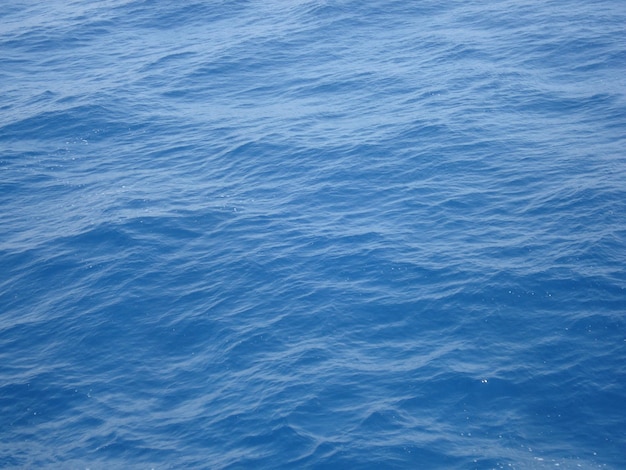 Foto volledige opname van de zee