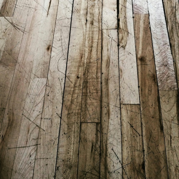 Foto volledige opname van een houten plank