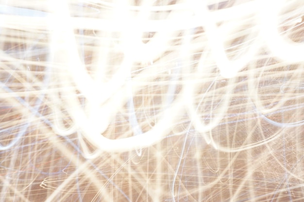 Volledige opname van een lichtschilderij