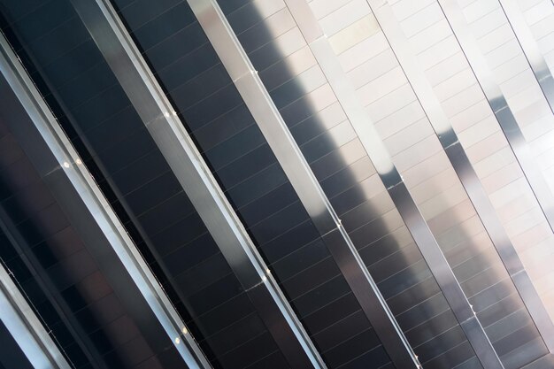 Volledige opname van een modern gebouw