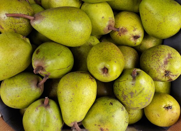 Volledige opname van fruit voor verkoop op de markt