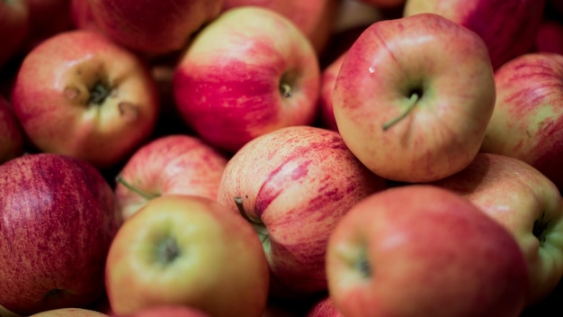 Volledige opname van fruit voor verkoop op de markt