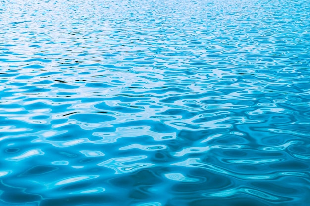Volledige opname van gerimpeld water