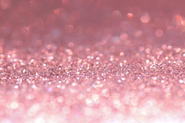 Volledige opname van glitter