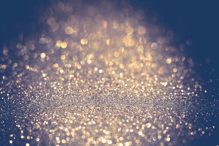 Foto volledige opname van glitter