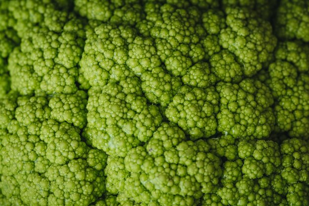 Foto volledige opname van groene bonen