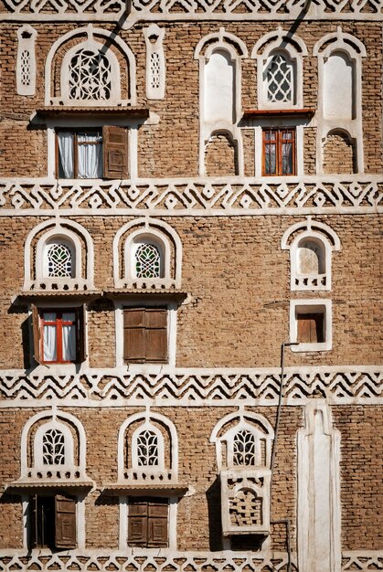 Volledige opname van het historische gebouw