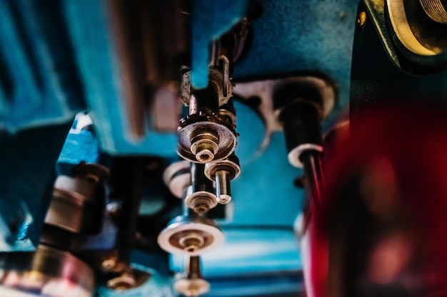 Volledige opname van het machineonderdeel