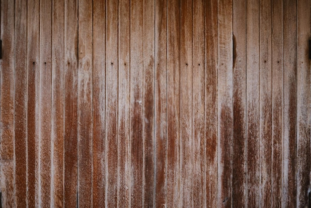 Foto volledige opname van houten planken