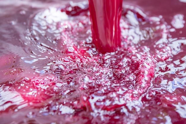 Foto volledige opname van waterdruppels op fruit