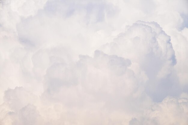 Foto volledige opname van wolken