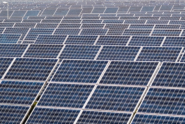 Volledige opname van zonnepanelen