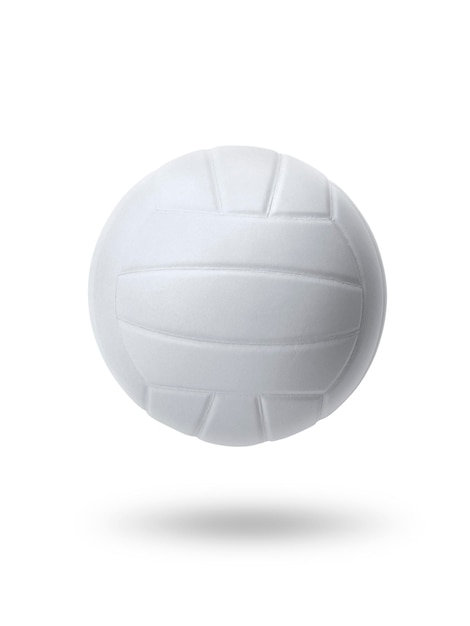 Volleybal geïsoleerd op een witte achtergrond