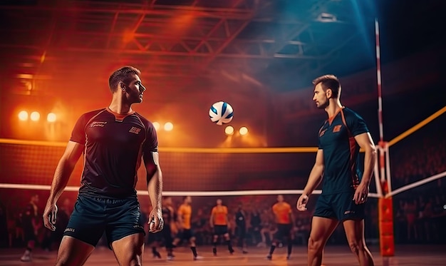 The Volleyball Champions Posing Proudly with Their Beloved Ball