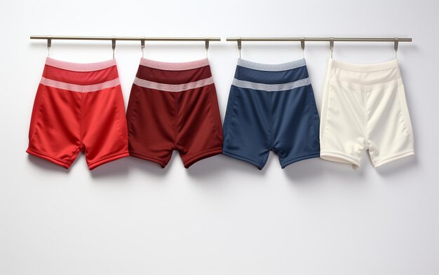 写真 volleyball shorts on white background