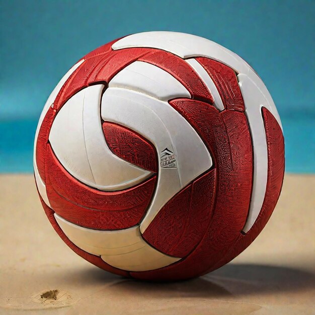 Photo volleyball sports ball generative ai