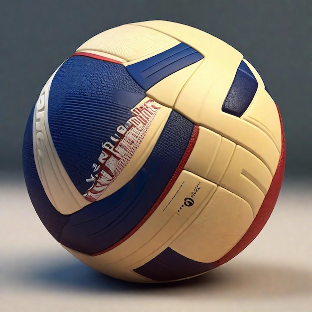 Photo volleyball sports ball generative ai