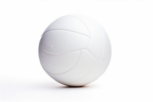 Photo volleyball white background sport