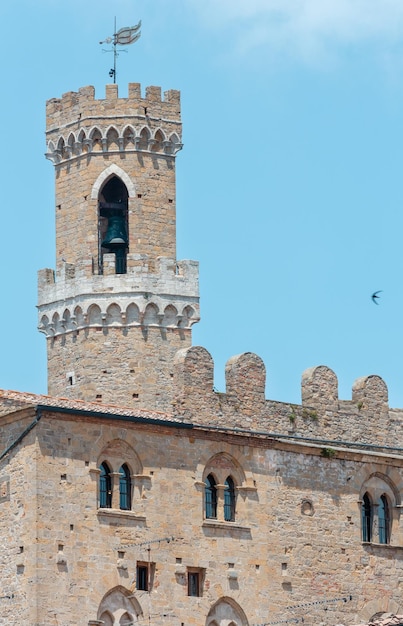 Volterra palazzo dei priori toscane italië