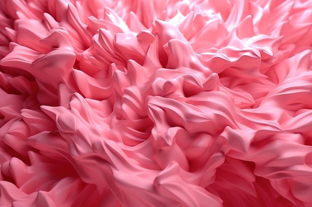 Volumetrische abstracte textuur in roze kleur met lichten en schaduwen Wallpaper achtergrond