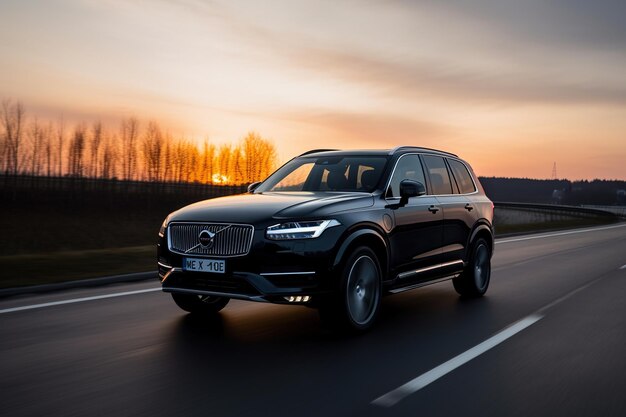 Фото volvo xc90xacrossover спортивный автомобиль суперкар спорткар сличный спортивный автомобиль высокопроизводительный автомобиль роскошный автомобиль автомобиль автомобильный ии