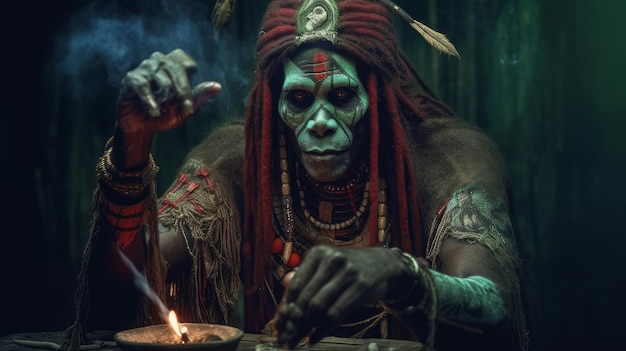 Voodoo shaman