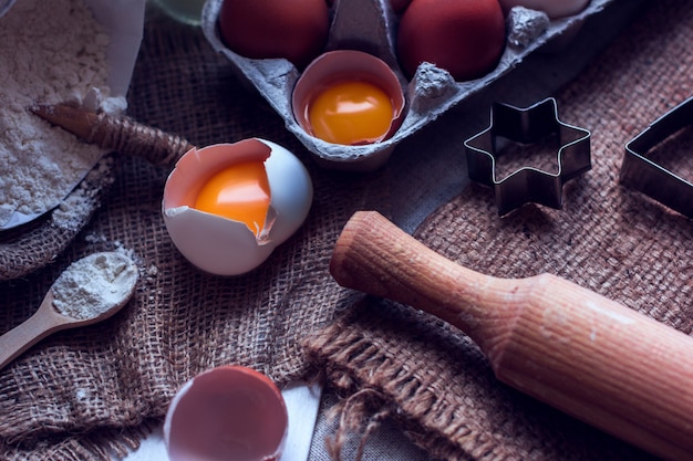 Voorbereiding voor het bakken van koekjes