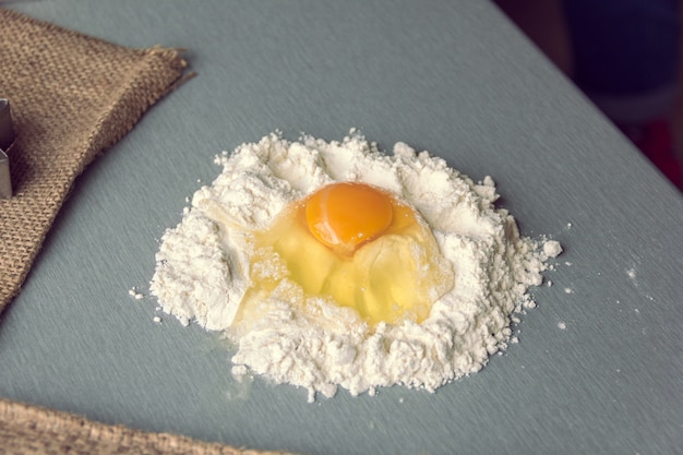 Voorbereiding voor het bakken van koekjes