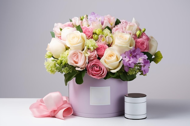 Voorjaarsbloemenboeket Internationale Vrouwendag Moedersdag Aflevering van bloemen