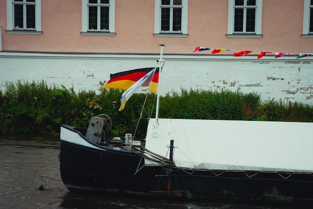 Vorderer teil von einem schiff in bamberg