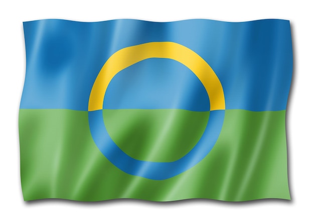 Voros etnische vlag Estland