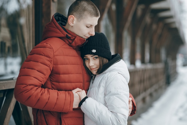 vorst man romantiek vrouw gelukkig