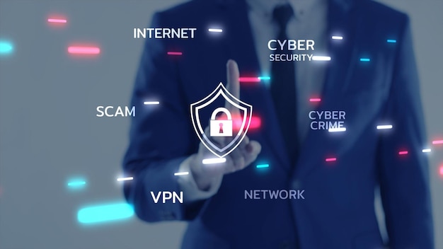 Vpn virtual private network cybersecurity internet privacy\
technology computer cyber crime scam