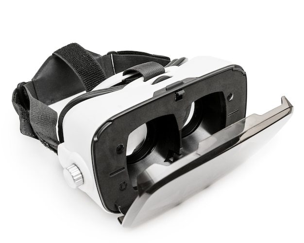 Vr glasses isolated on white