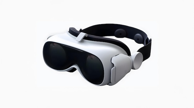 VR glasses virtual reality mockup futuristic design Generative AI