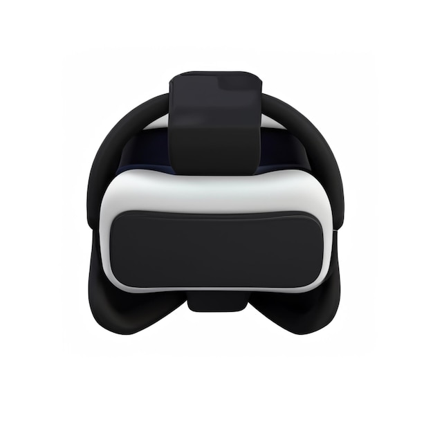 Photo vr headset on white backgrounds