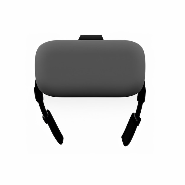 Photo vr headset on white backgrounds