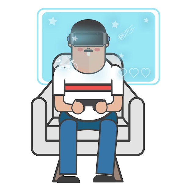 Технология VR png иллюстрация прозрачный фон