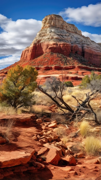 vredig landschap vrijheid wildernis amerika scène prachtige natuur behang scherm arizona