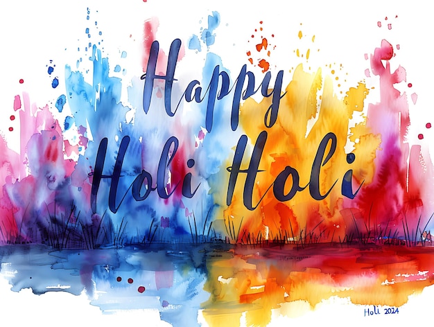 Vreugdevolle viering Boeiende momenten van gelach en kleur op het Holi-feest