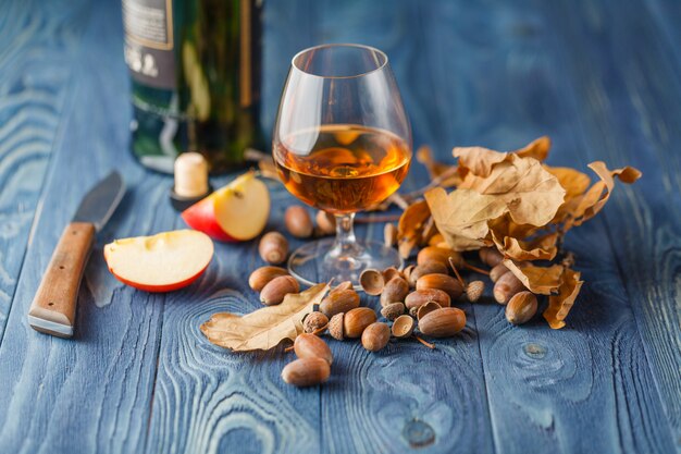 Vrijdag relaxavond met whisky en appels